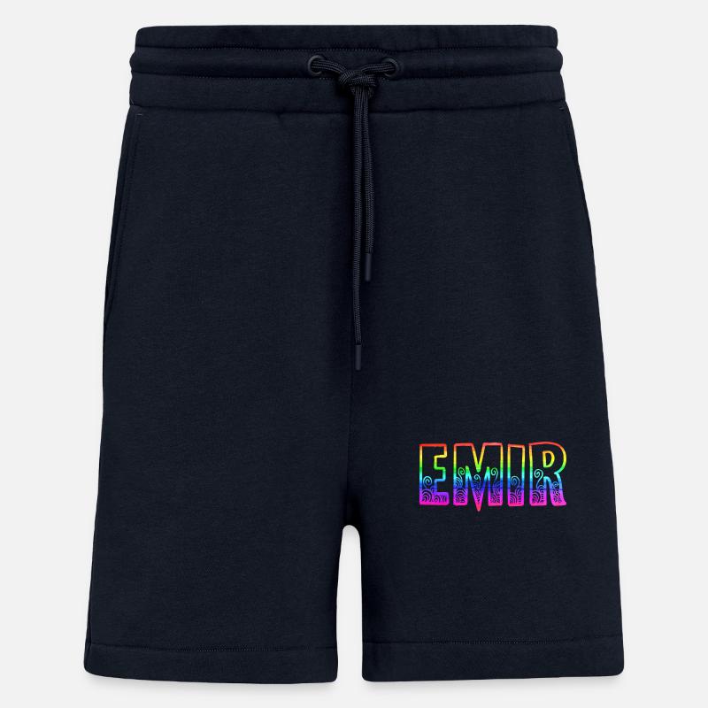emir rs regenbogen - Shorts - made by SPREAD - DARK NAVY
