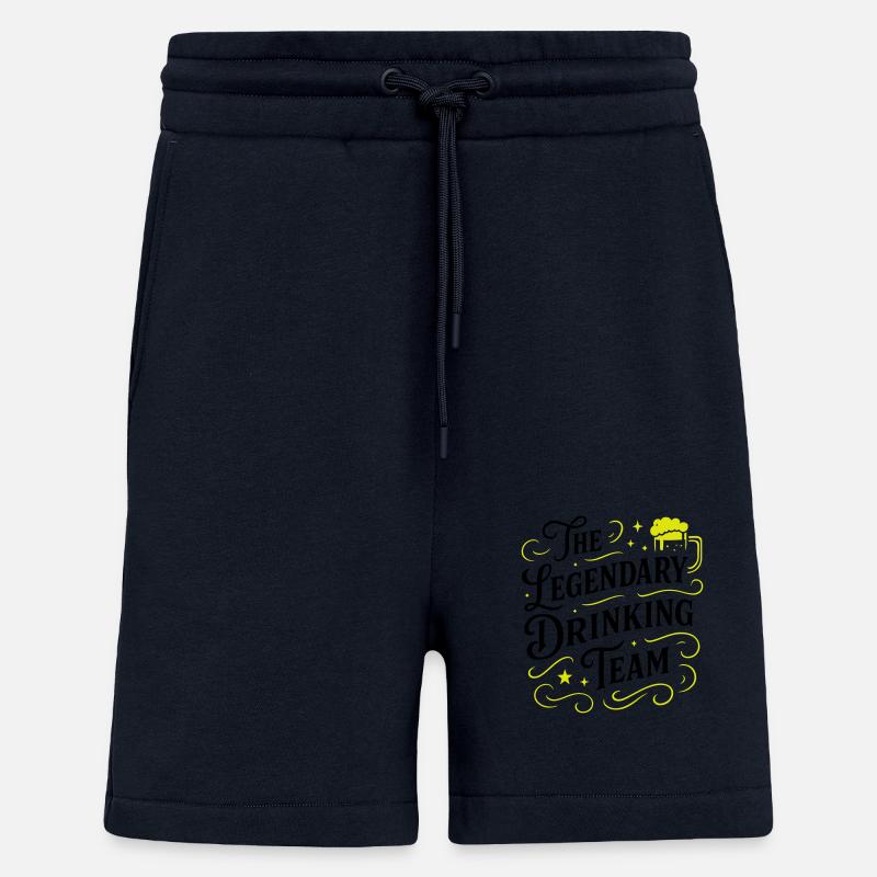 Drinking Team Spruch - Shorts - made by SPREAD - DARK NAVY