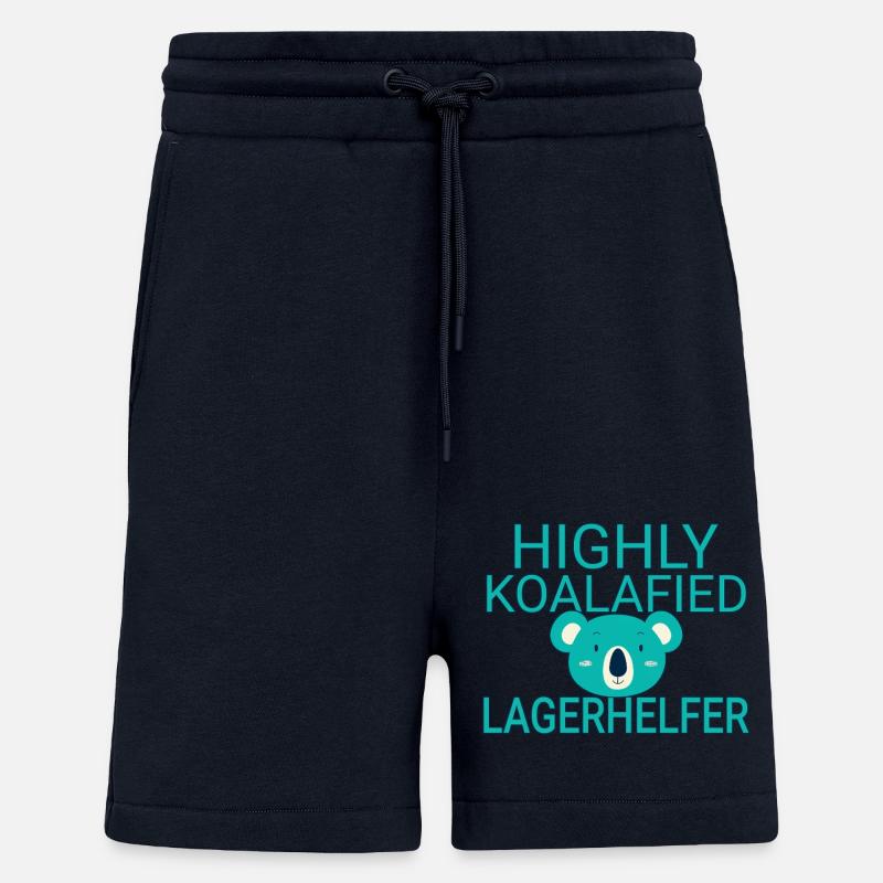 Assistante d’entrepôt Koalafied - Short bio décontracté fabriqué en UE - DARK NAVY