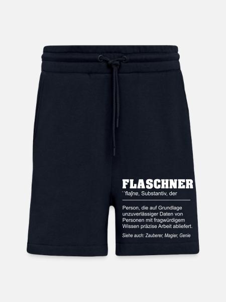Flaschner lustige Definition - Shorts - made by SPREAD - DARK NAVY