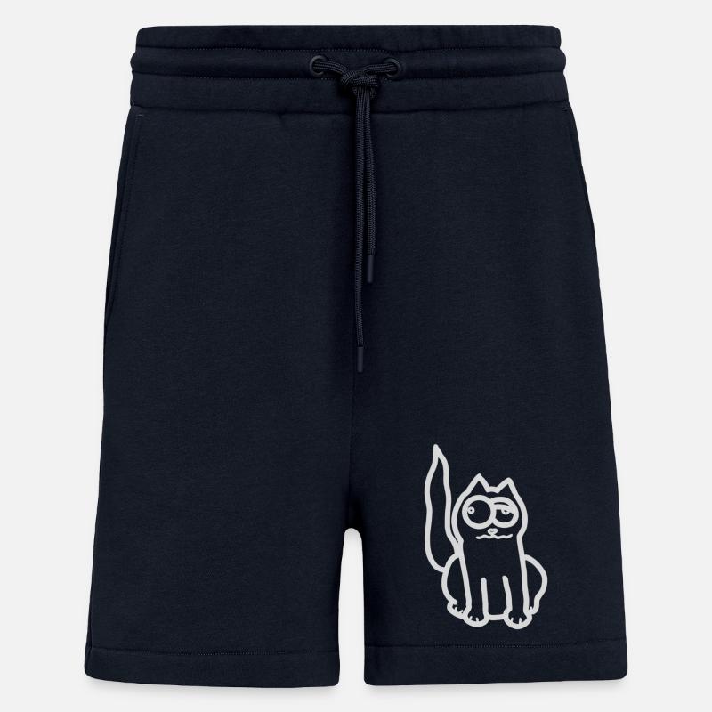 Betrunkene Katze - Shorts - made by SPREAD - DARK NAVY