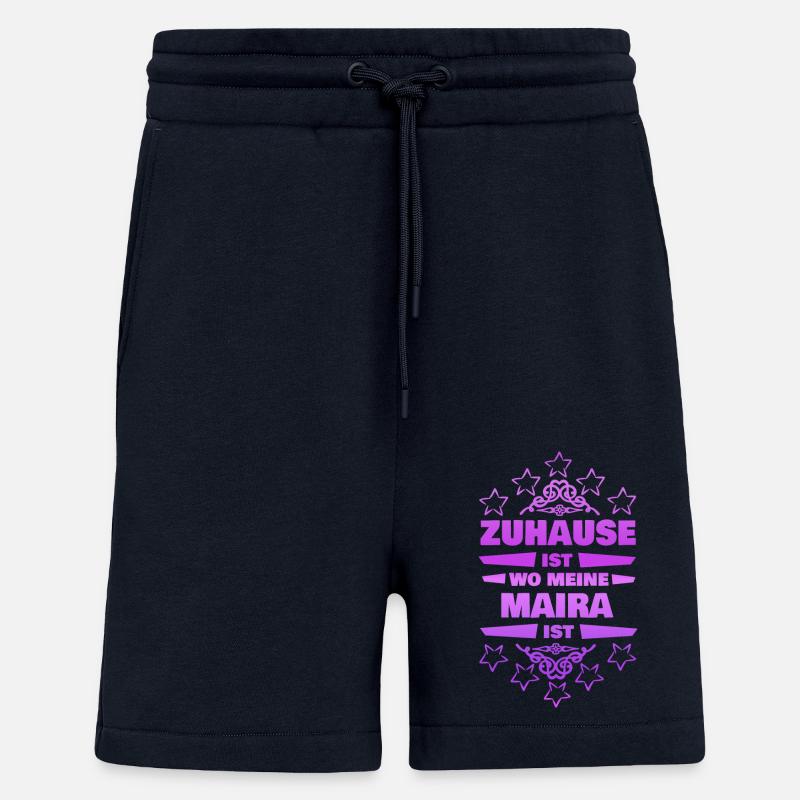 Maira en tant qu’amie - Short bio décontracté fabriqué en UE - DARK NAVY
