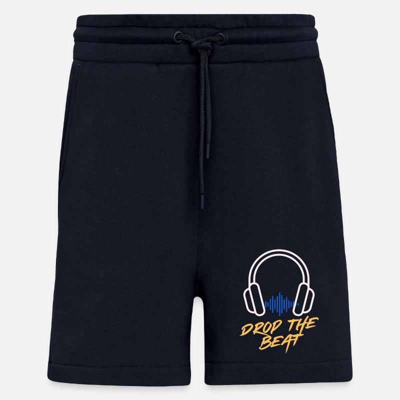 Waveform Drop the Beat Kopfhörer - Shorts - made by SPREAD - DARK NAVY