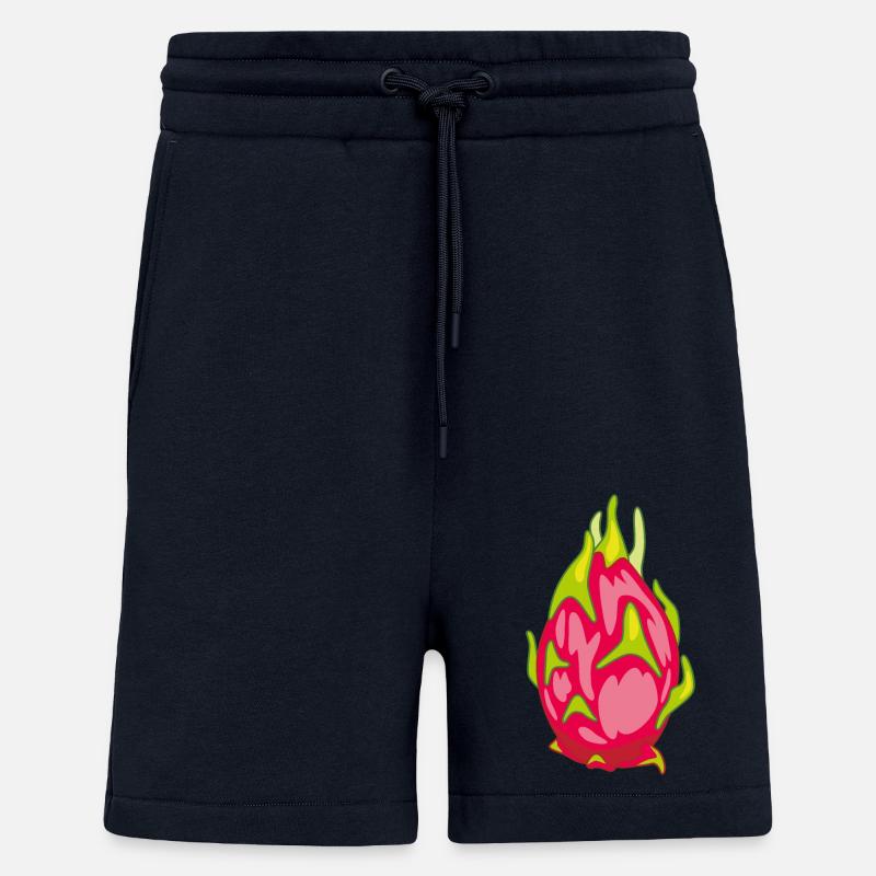 Pitaya dragon fruit - Shorts - made by SPREAD - DARK NAVY