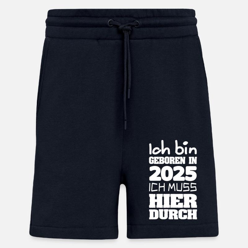 Bac 2025 - Short bio décontracté fabriqué en UE - DARK NAVY