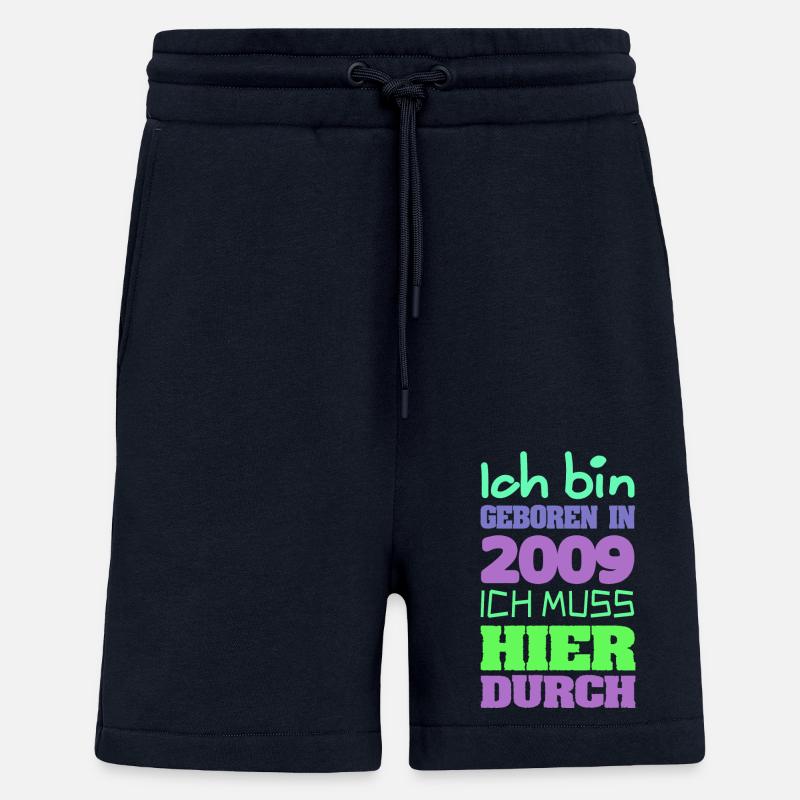 en 2009 - Short bio décontracté fabriqué en UE - DARK NAVY