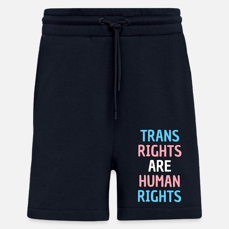 Trans-Rechte sind Menschenrechte - Shorts - made by SPREAD - DARK NAVY