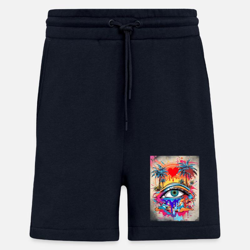 Die Erde tropft - Shorts - made by SPREAD - DARK NAVY