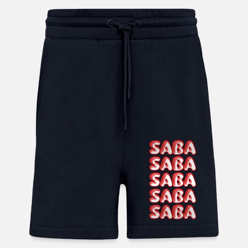 Saba comme un voyage - Short bio décontracté fabriqué en UE - DARK NAVY
