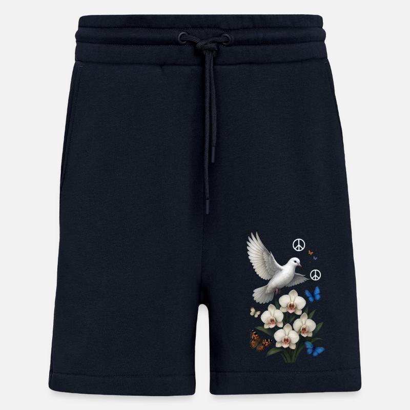 Weiße Taube - Shorts - made by SPREAD - DARK NAVY