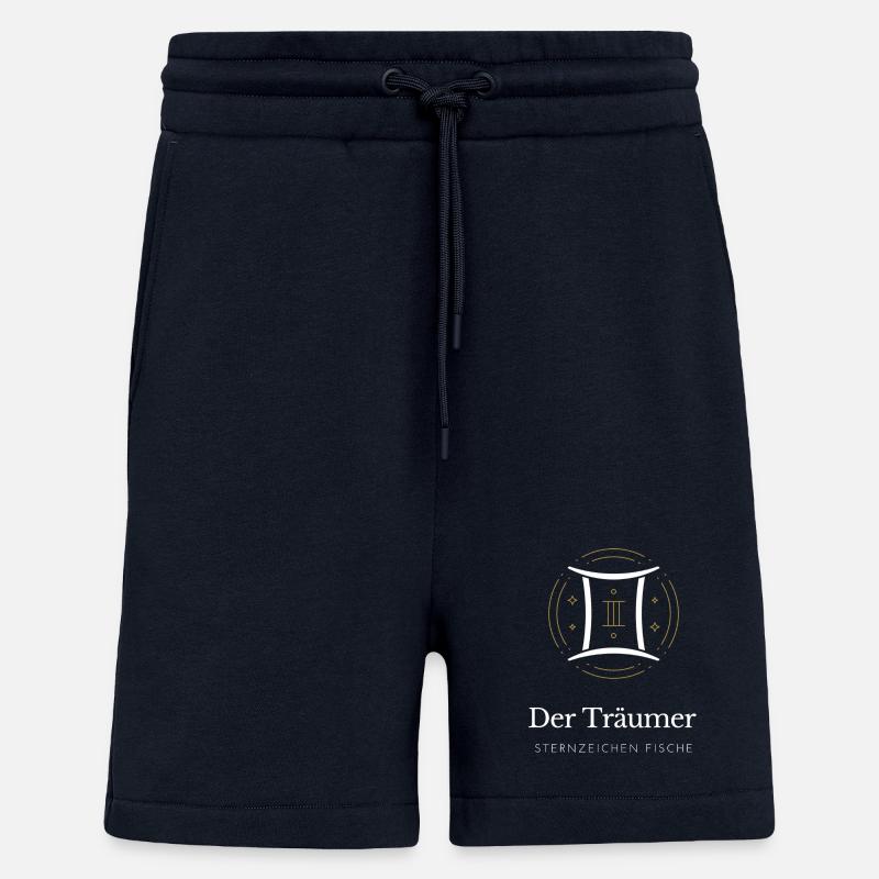 Der Träumer - Sternzeichen Fische - Shorts - made by SPREAD - DARK NAVY