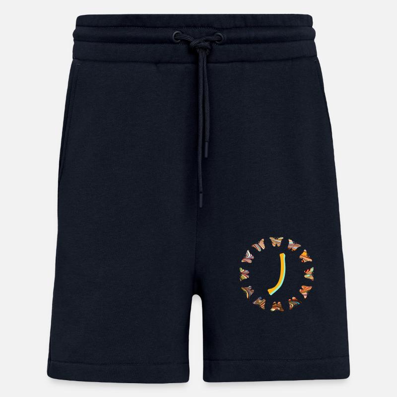 Papillons E 56 J - Short bio décontracté fabriqué en UE - DARK NAVY