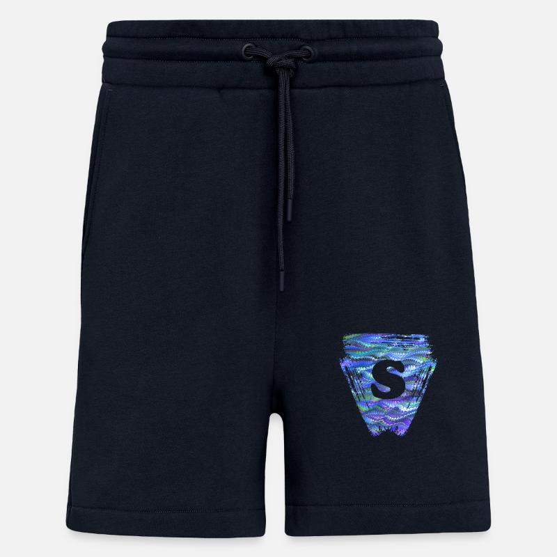 Triangle E 103 S - Short bio décontracté fabriqué en UE - DARK NAVY