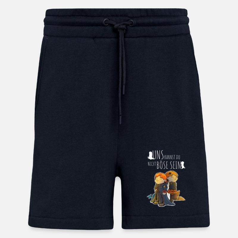 Nie böse sein: Heldenkinder Duo - Shorts - made by SPREAD - DARK NAVY