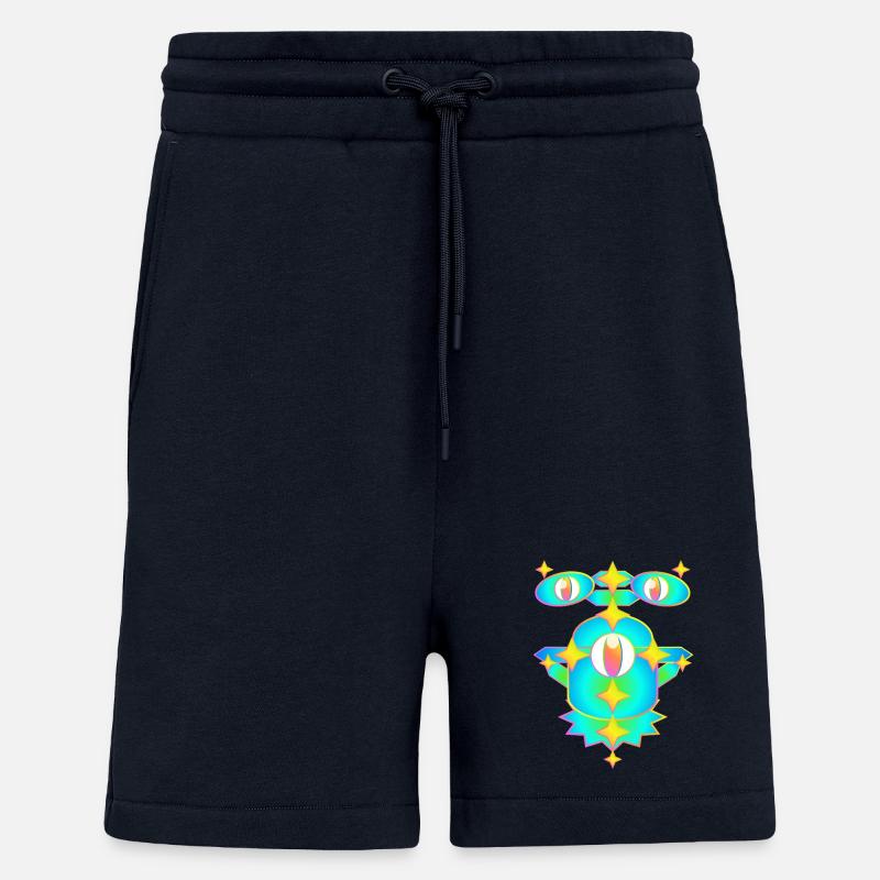 Milles étoiles version 2 - Short bio décontracté fabriqué en UE - DARK NAVY
