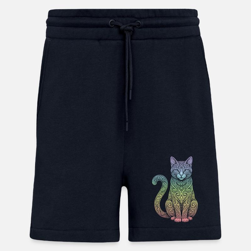 chat - Short bio décontracté fabriqué en UE - DARK NAVY