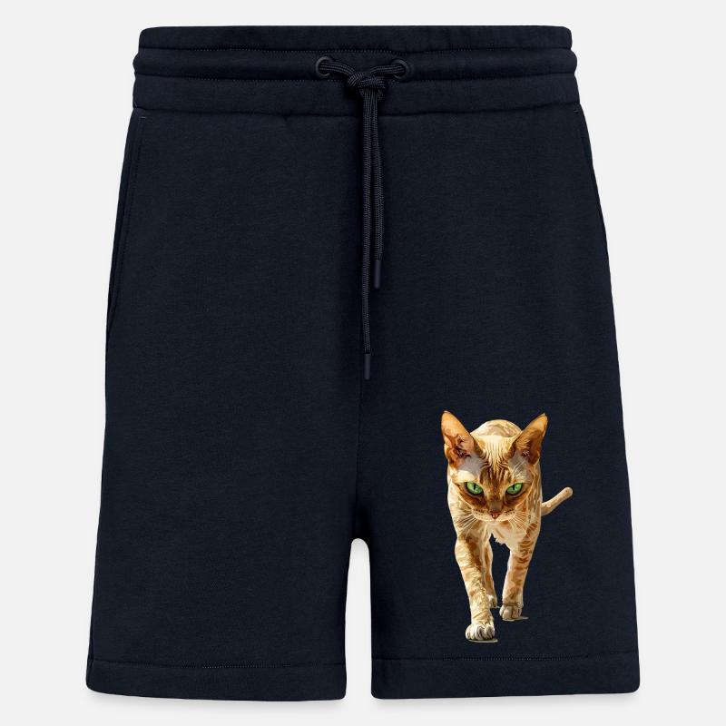 Devon Rex - Shorts - made by SPREAD - DARK NAVY