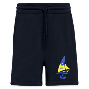 Voilier Var 83 - Short bio décontracté fabriqué en UE - DARK NAVY - Devant