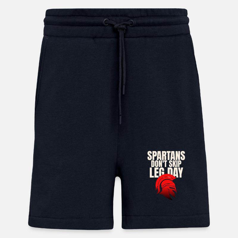 Don't skip it - Shorts - made by SPREAD - DARK NAVY