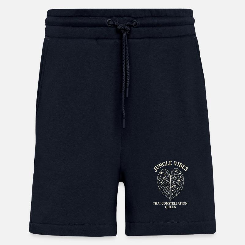Jungle Vibes Thai Queen - Short bio décontracté fabriqué en UE - DARK NAVY