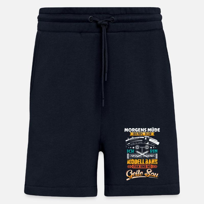 Model Railway Model Railway - Shorts - made by SPREAD - DARK NAVY