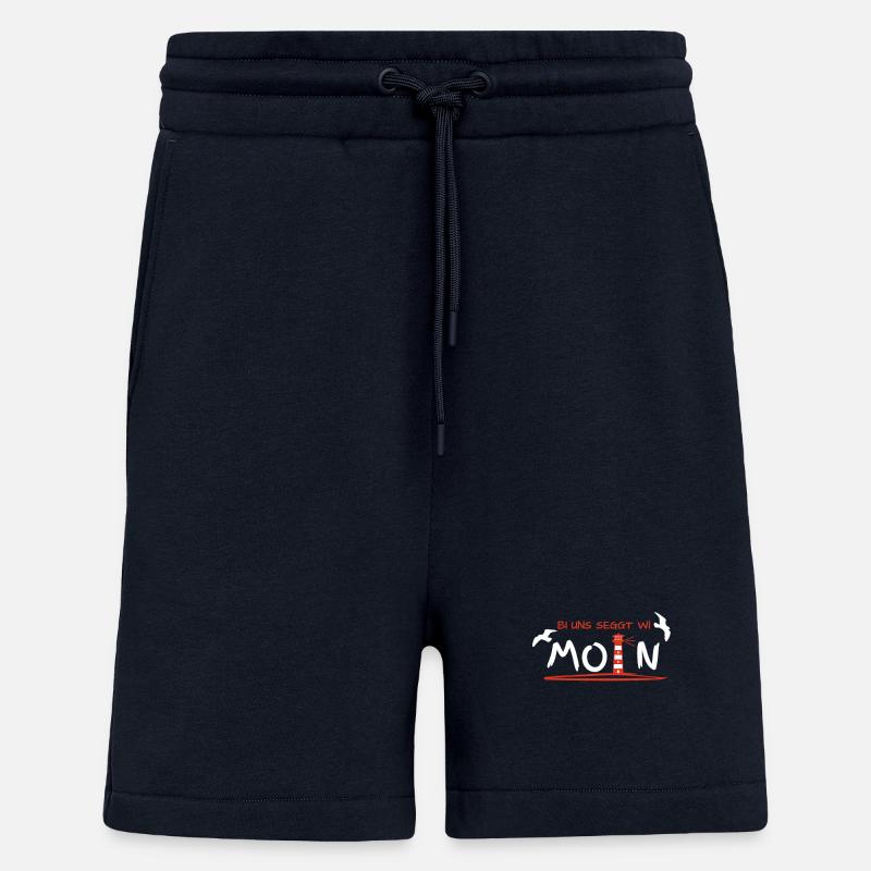 Nous disons moin – phare - Short bio décontracté fabriqué en UE - DARK NAVY