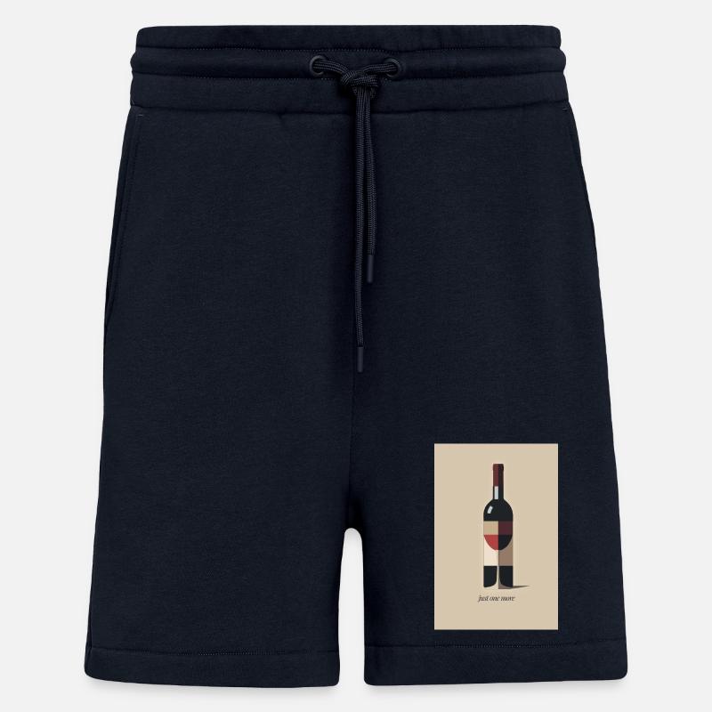Wein Design just one more - Shorts - made by SPREAD - DARK NAVY