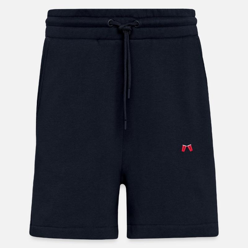 Rote Bierpong Becher - Shorts - made by SPREAD - DARK NAVY