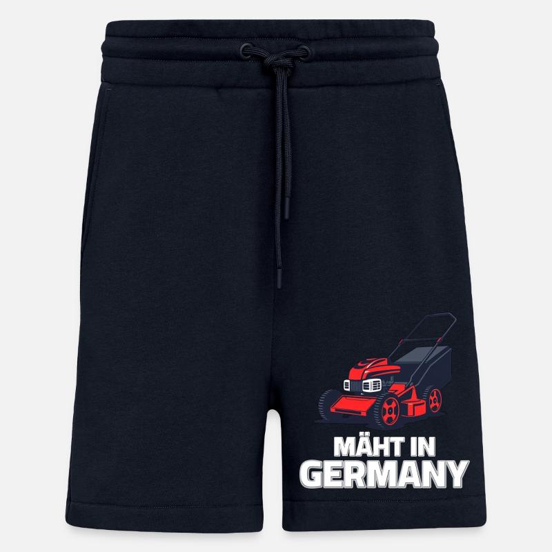 Rasenmäher - Mäht in Germany - Shorts - made by SPREAD - DARK NAVY