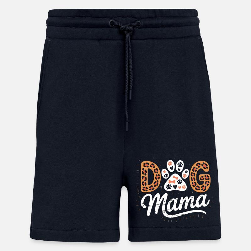 Hunde Mama Pfotenliebe Tierfreunde - Shorts - made by SPREAD - DARK NAVY