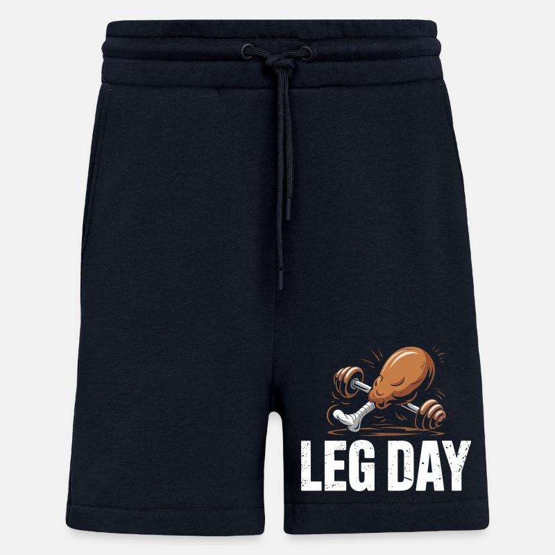Leg Day Kraftduell - Shorts - made by SPREAD - DARK NAVY