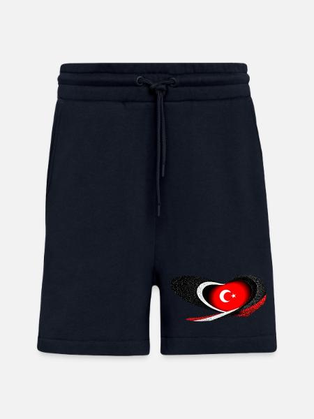 Heartveat Turkey - Shorts - made by SPREAD - DARK NAVY
