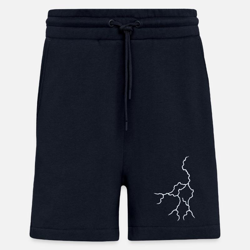 Foudre - Short bio décontracté fabriqué en UE - DARK NAVY