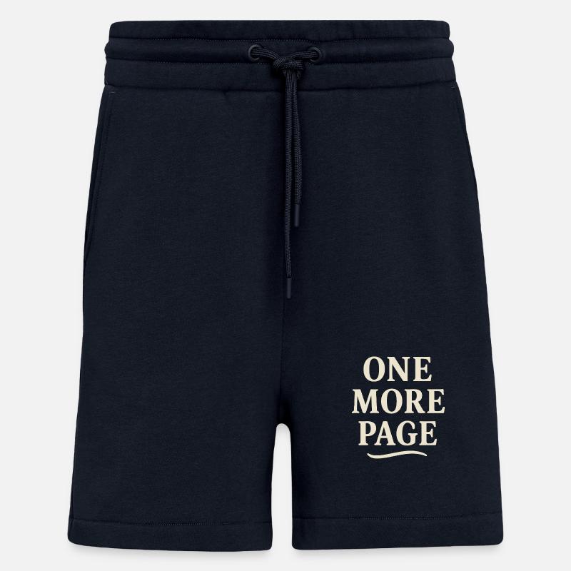 Encore une Page - Short bio décontracté fabriqué en UE - DARK NAVY