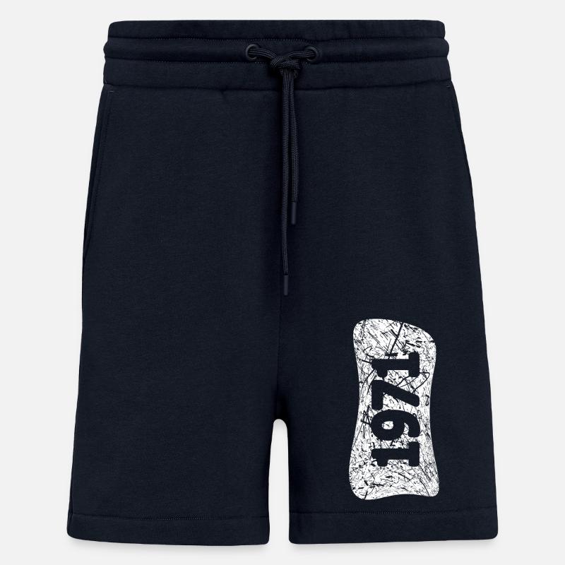 1971 1971 - Short bio décontracté fabriqué en UE - DARK NAVY