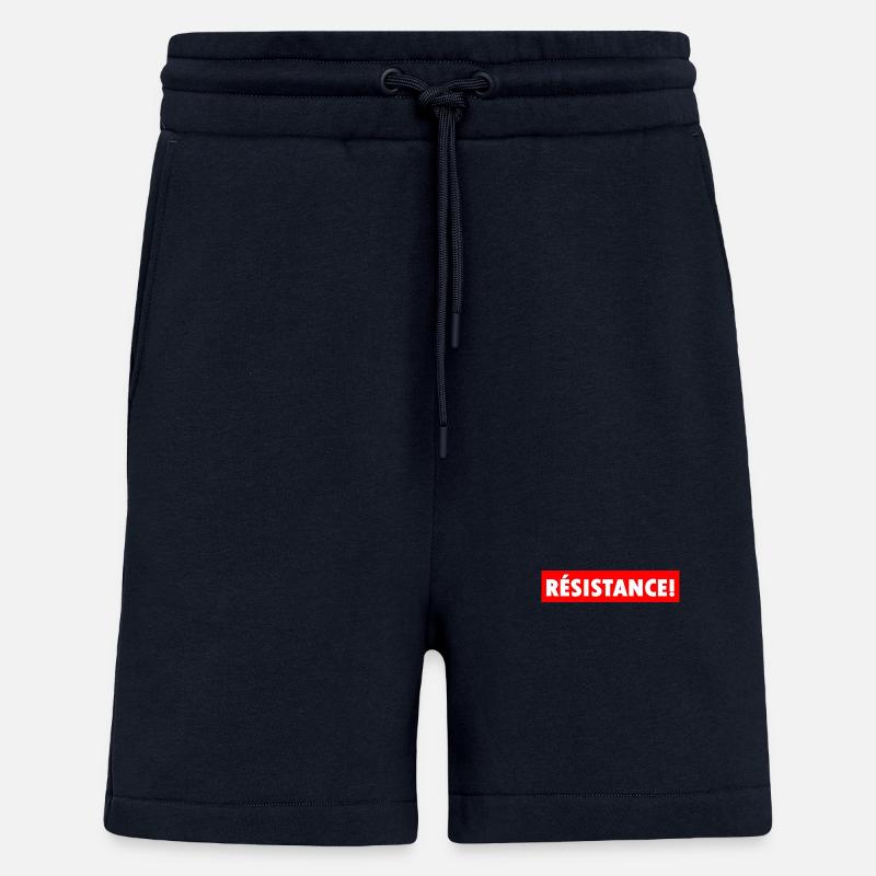 Résistance - Short bio décontracté fabriqué en UE - DARK NAVY