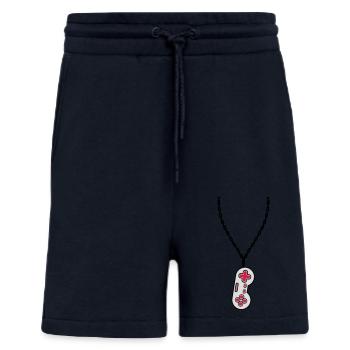 Necklace Jewelry Old Controller - Shorts - made by SPREAD - DARK NAVY - Front
