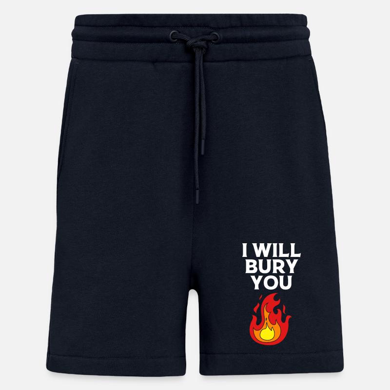 Burial - Shorts - made by SPREAD - DARK NAVY