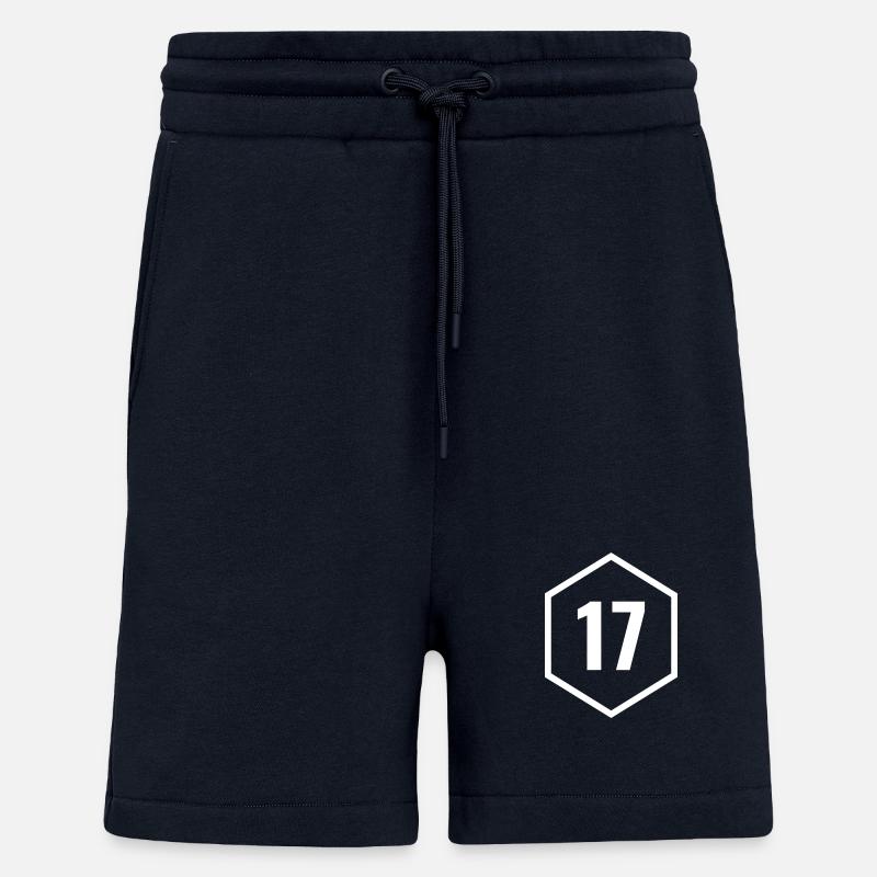Charente Maritime 17 - Blanc - Short bio décontracté fabriqué en UE - DARK NAVY