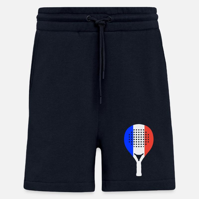 Padel-Frankreich - Shorts - made by SPREAD - DARK NAVY