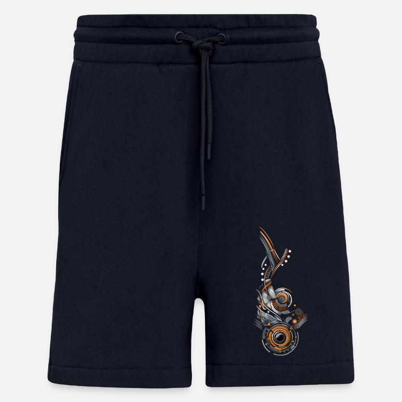 Abstraktes Design - Shorts - made by SPREAD - DARK NAVY