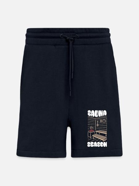 Sauna Season - Sauna - Saying - Shorts - made by SPREAD - DARK NAVY