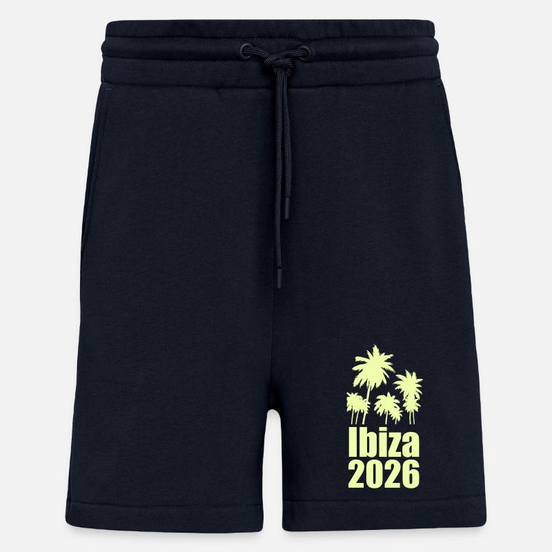 Ibiza 2026 Palmenparadies - Shorts - made by SPREAD - DARK NAVY