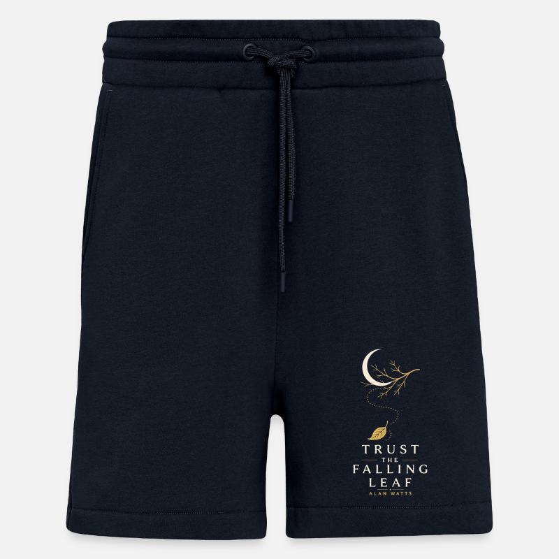 Falling Leaf Trust - Shorts - made by SPREAD - DARK NAVY