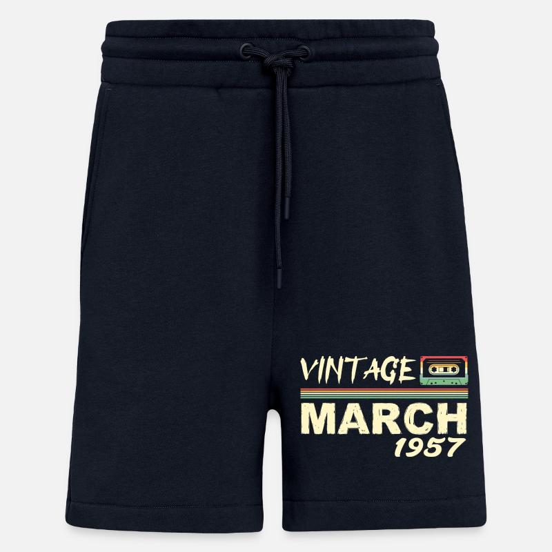 March 1957 - March 1957 - Shorts - made by SPREAD - DARK NAVY