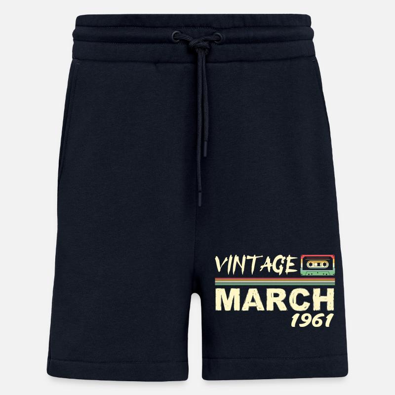 March 1961 - March 1961 - Shorts - made by SPREAD - DARK NAVY