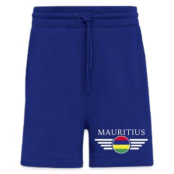 I Love Mauritius, Elegance Style Design T-Shirt - Shorts - made by SPREAD - Iconic Blue - Front