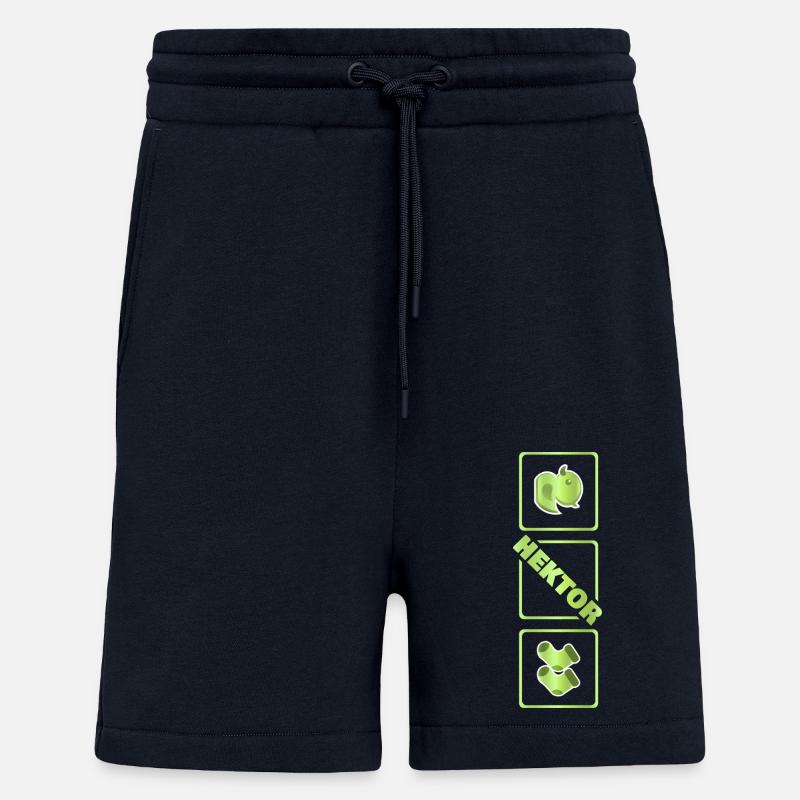 Naissance d’Hector - Short bio décontracté fabriqué en UE - DARK NAVY