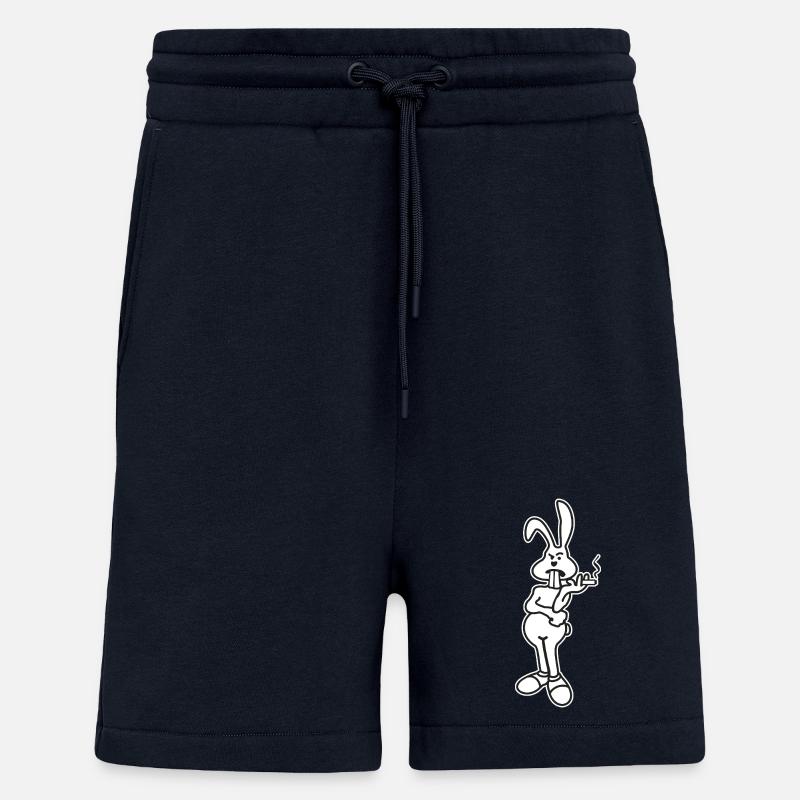 Osterhase verweigert Eier - Eier-Knappheit? - Shorts - made by SPREAD - DARK NAVY