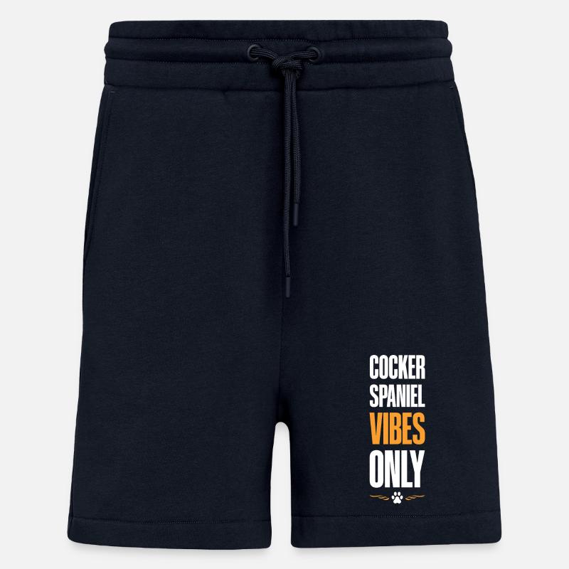 Cocker Spaniel Vibes Only - Shorts - made by SPREAD - DARK NAVY
